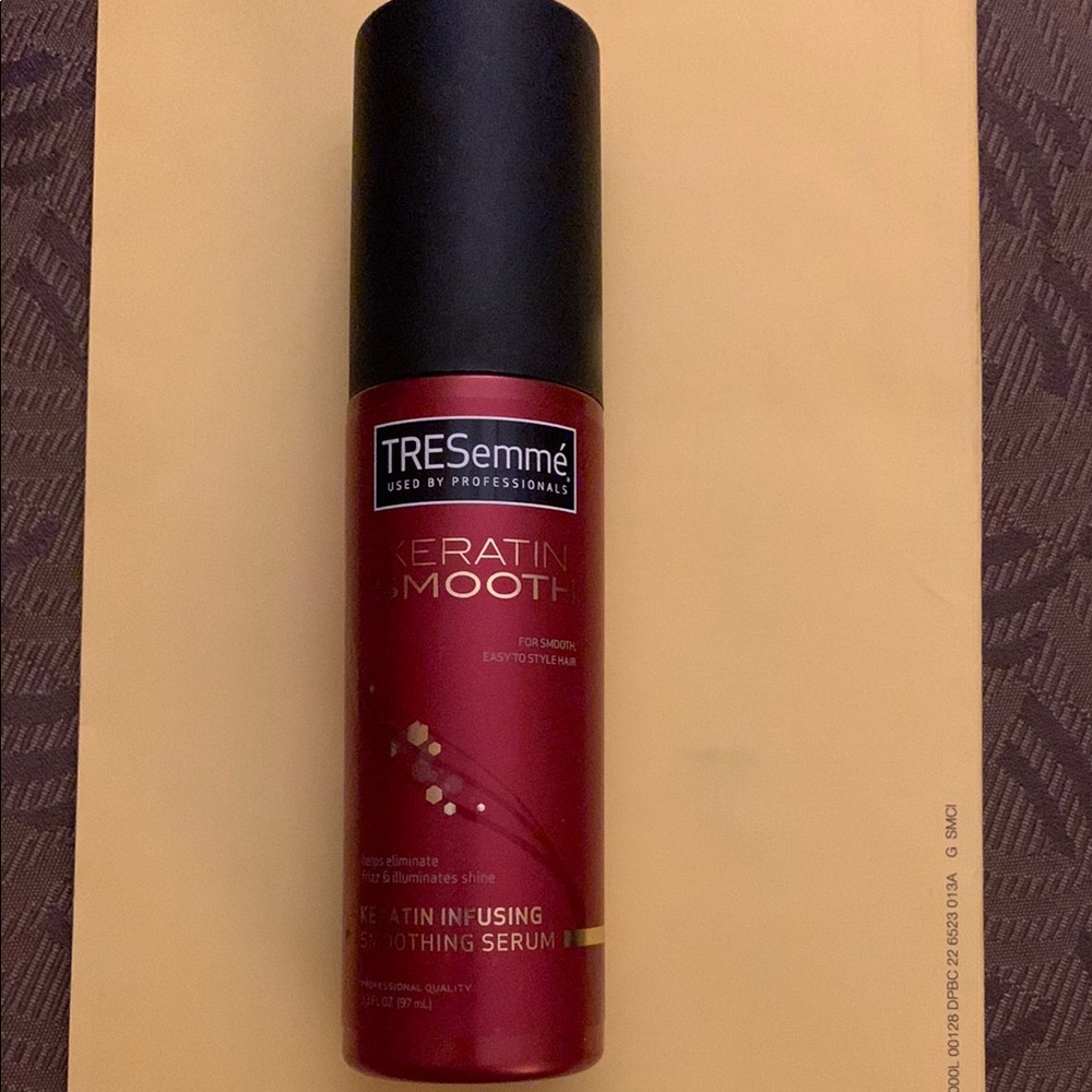 Red and Black Hair Care Spray for Grooming
